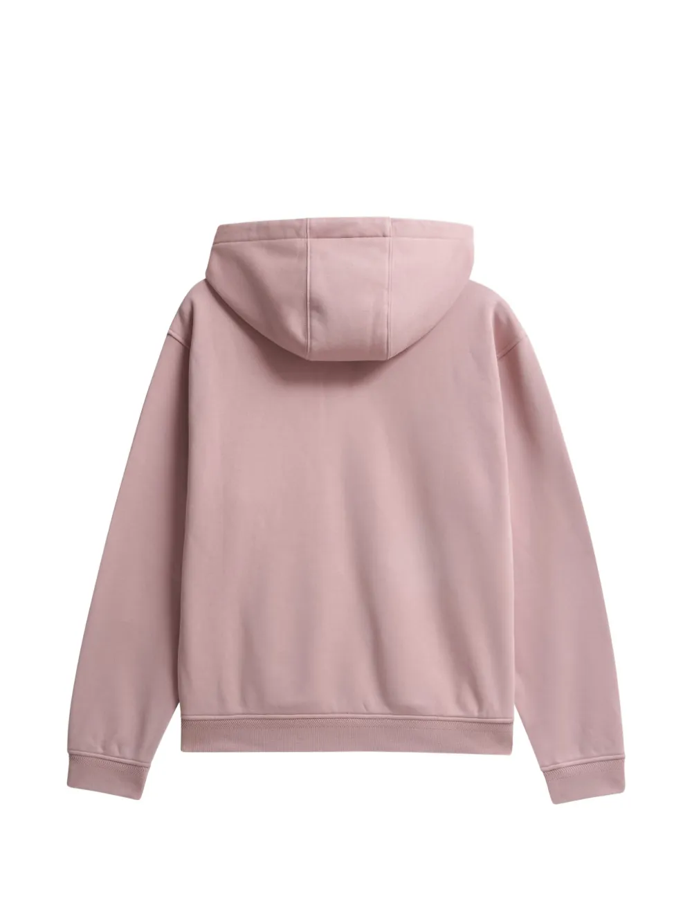 Pringle of Scotland logo-embroidered hoodie Roze