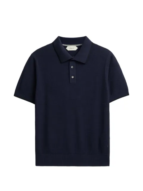 Pringle of Scotland diamond-stitch polo shirt