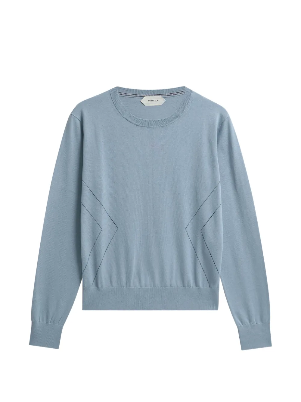 Pringle of Scotland pointelle-knit sweater Blauw