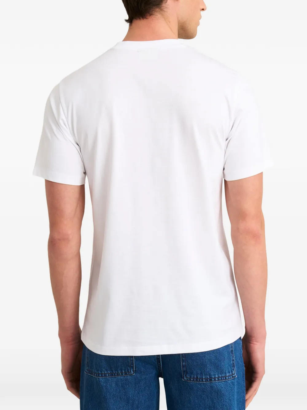 Pringle of Scotland embroidered-logo T-shirt Wit