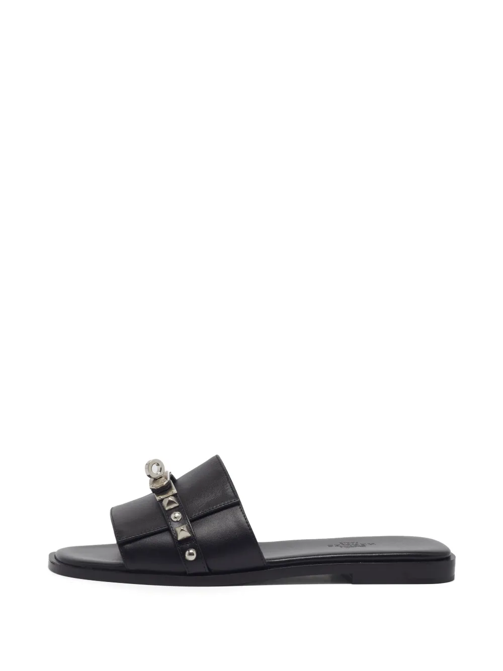 Hermès Pre-Owned Giulia studded sandals - Schwarz