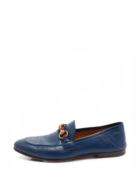 Gucci Pre-Owned mocassins à détail Horsebit Web