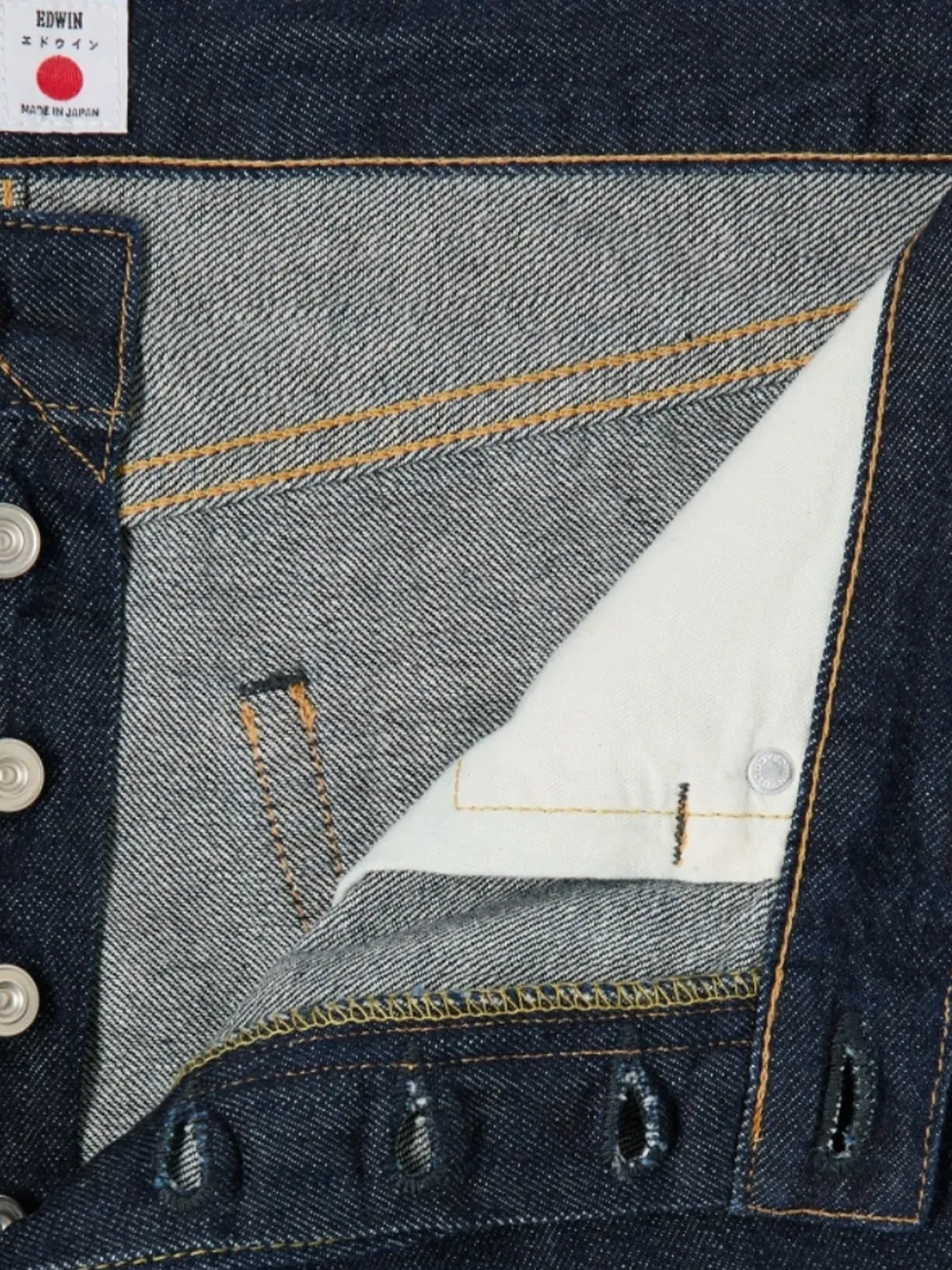 Edwin loose-fit jeans Blauw