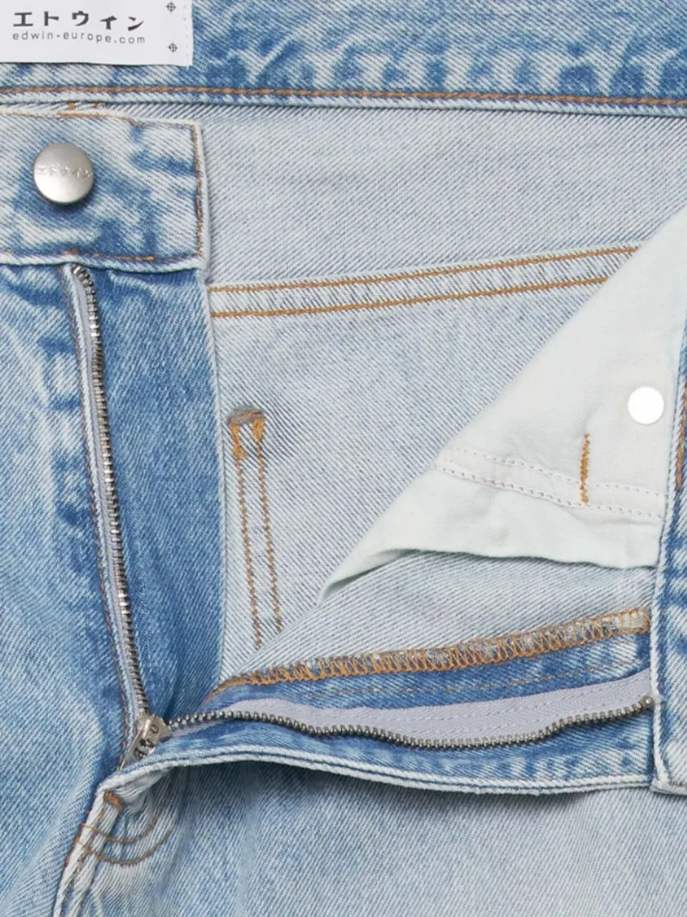 Edwin Tyrell cotton jeans Blauw