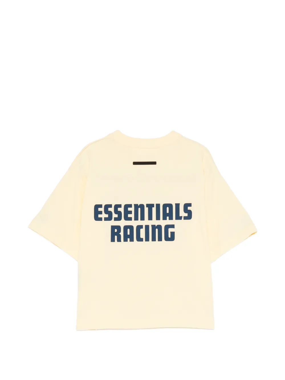 FEAR OF GOD ESSENTIALS KIDS logo-print T-shirt Geel