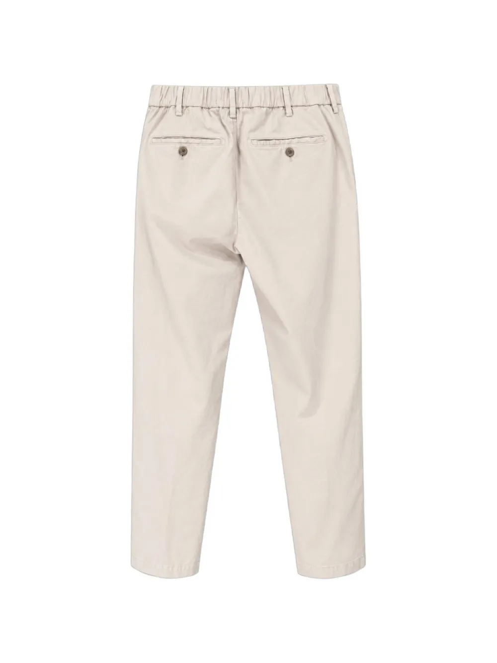 Myths drawstring-fastening tapered trousers Beige