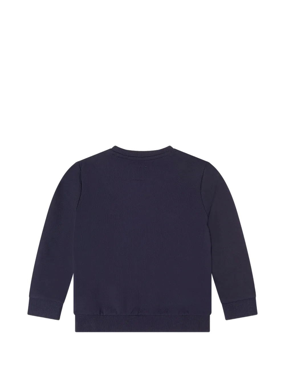guess kids logo-print teddy-bear sweatshirt Blauw
