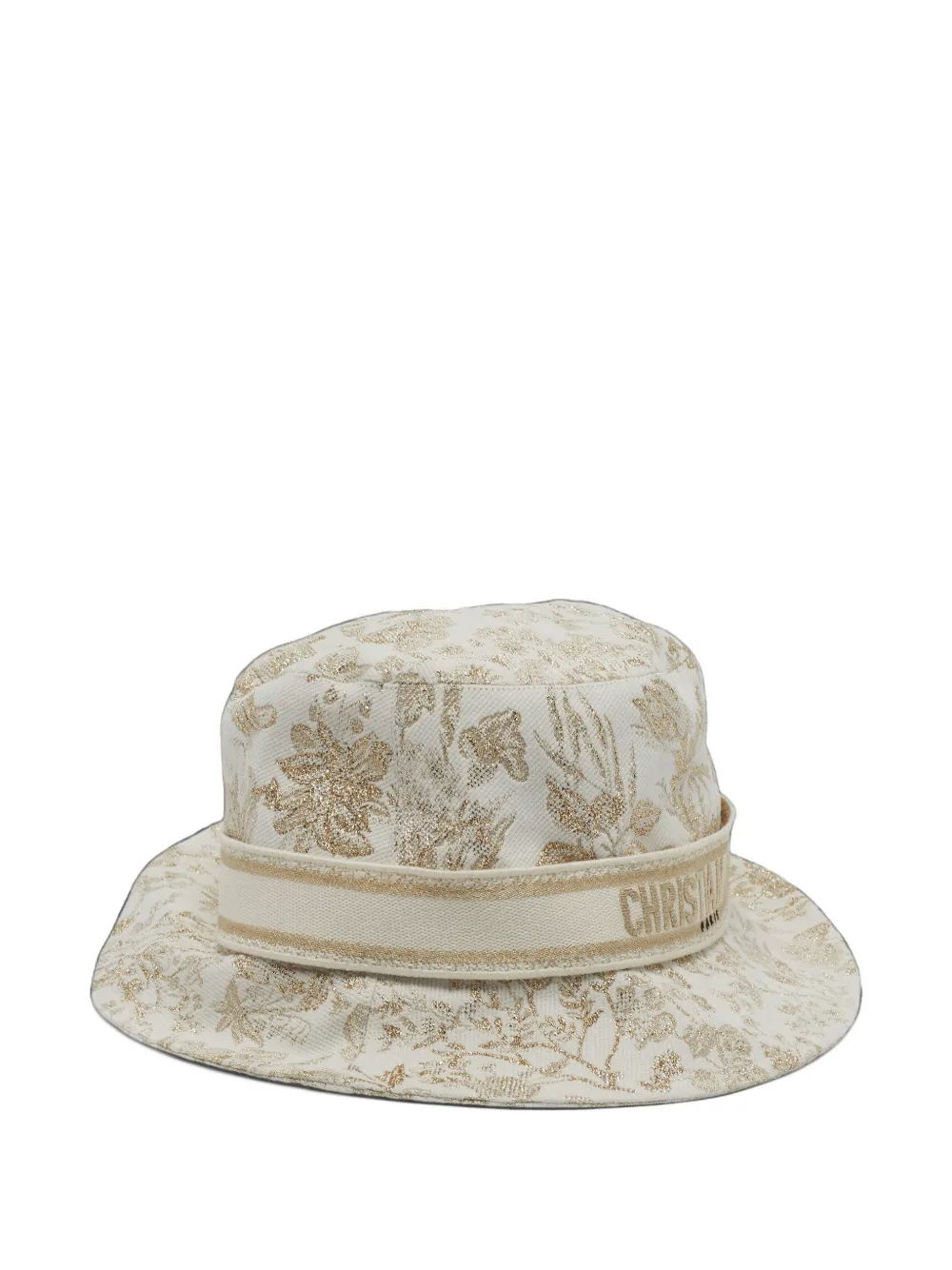 Christian Dior Pre-Owned D-Bobby Millefiori bucket hat - Neutrals