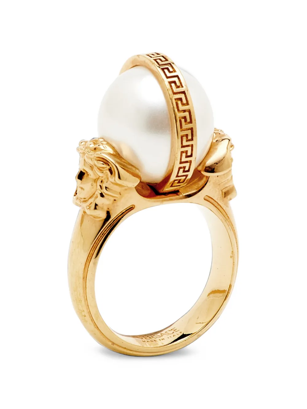 Versace Pre-Owned Medusa-head ring - Oro