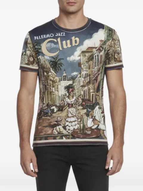 Dolce & Gabbana Pre-Owned Jazz printed crewneck T-shirt