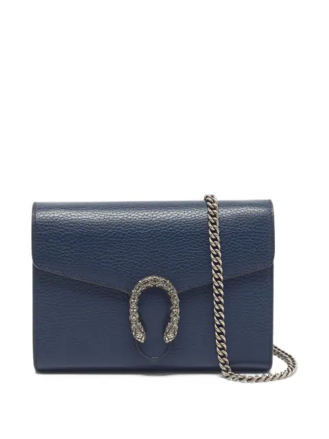 Gucci Pre-Owned Dionysus crystal-embellished clutch bag
