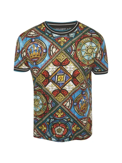 Dolce & Gabbana Pre-Owned Kings Age graphic-print T-shirt