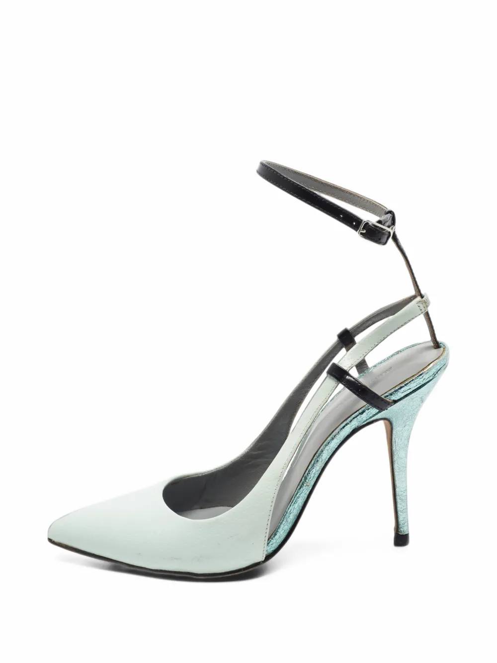 Pre-Owned Alexander Wang pointed-toe d'Orsay pumps - Blau