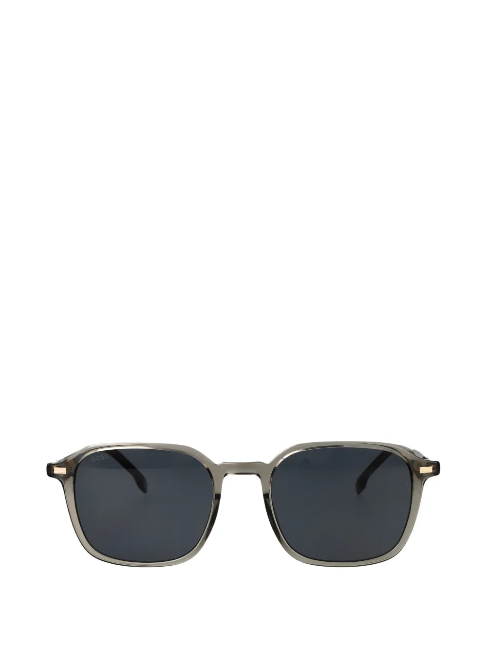 BOSS geometric-frame sunglasses - Grau