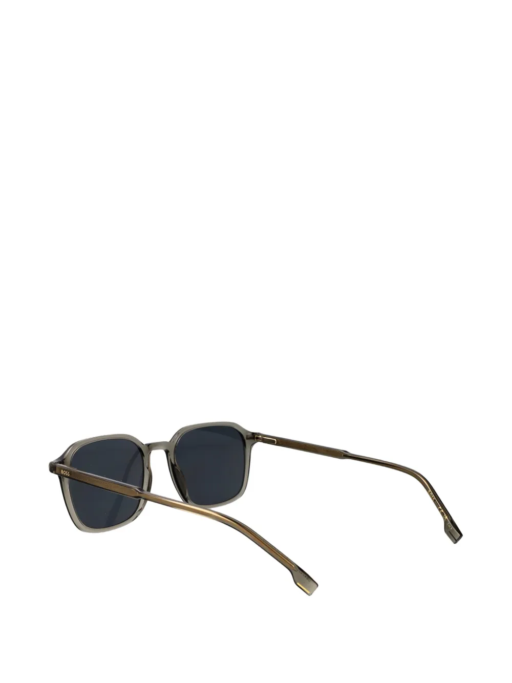BOSS geometric-frame sunglasses Grijs