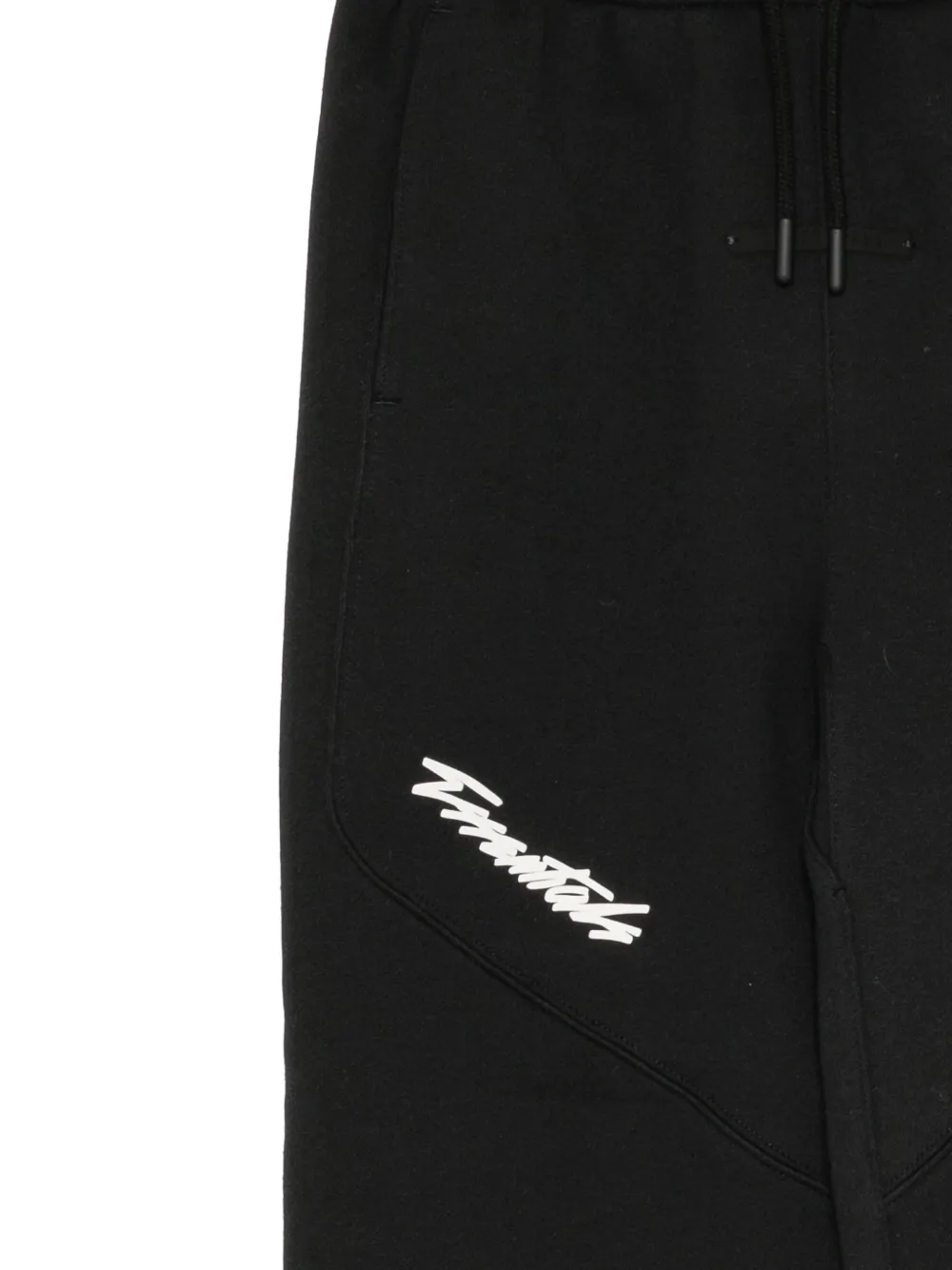 FEAR OF GOD ESSENTIALS KIDS logo-patch track pants Zwart