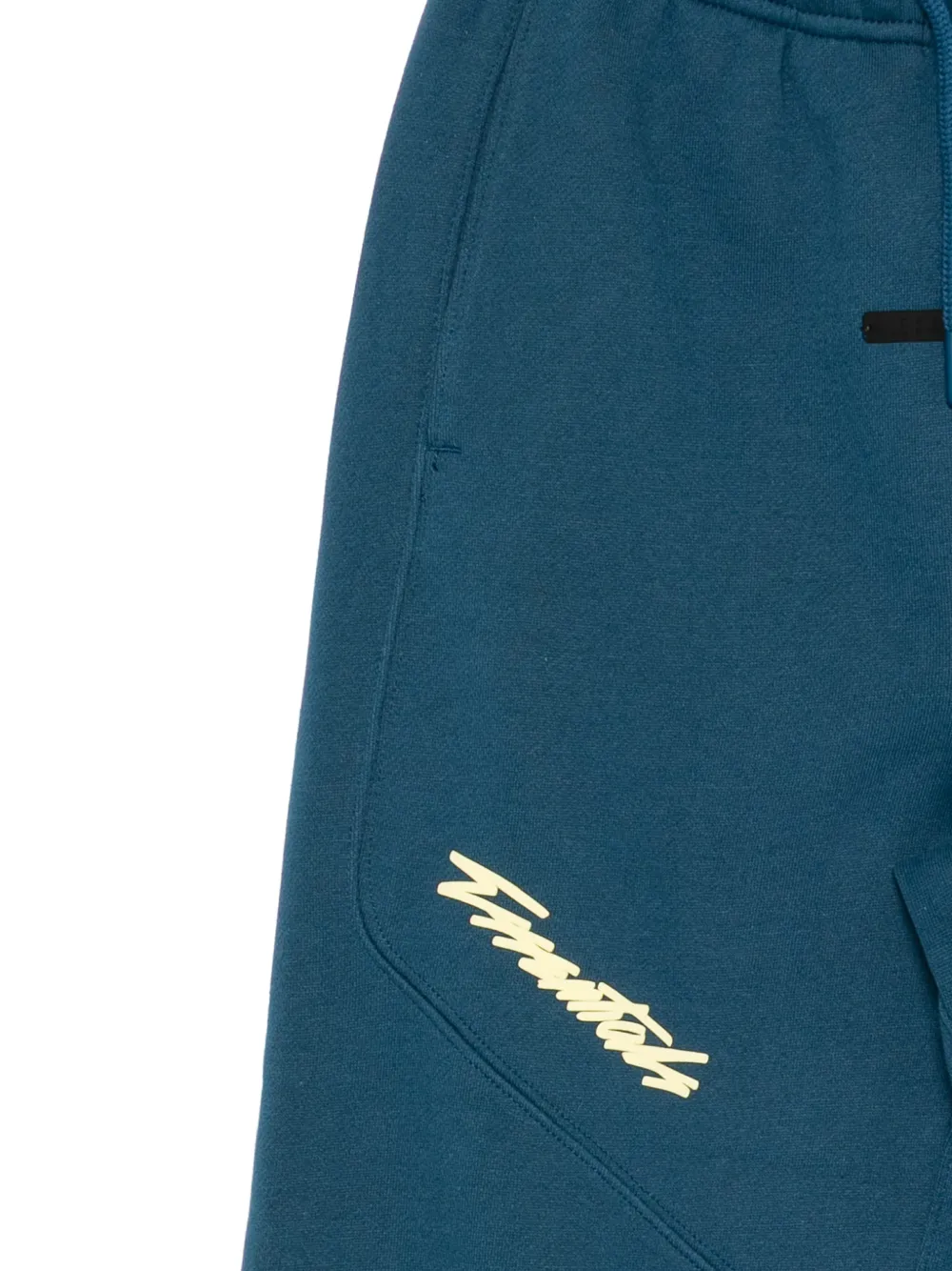 FEAR OF GOD ESSENTIALS KIDS logo-patch track pants Blauw