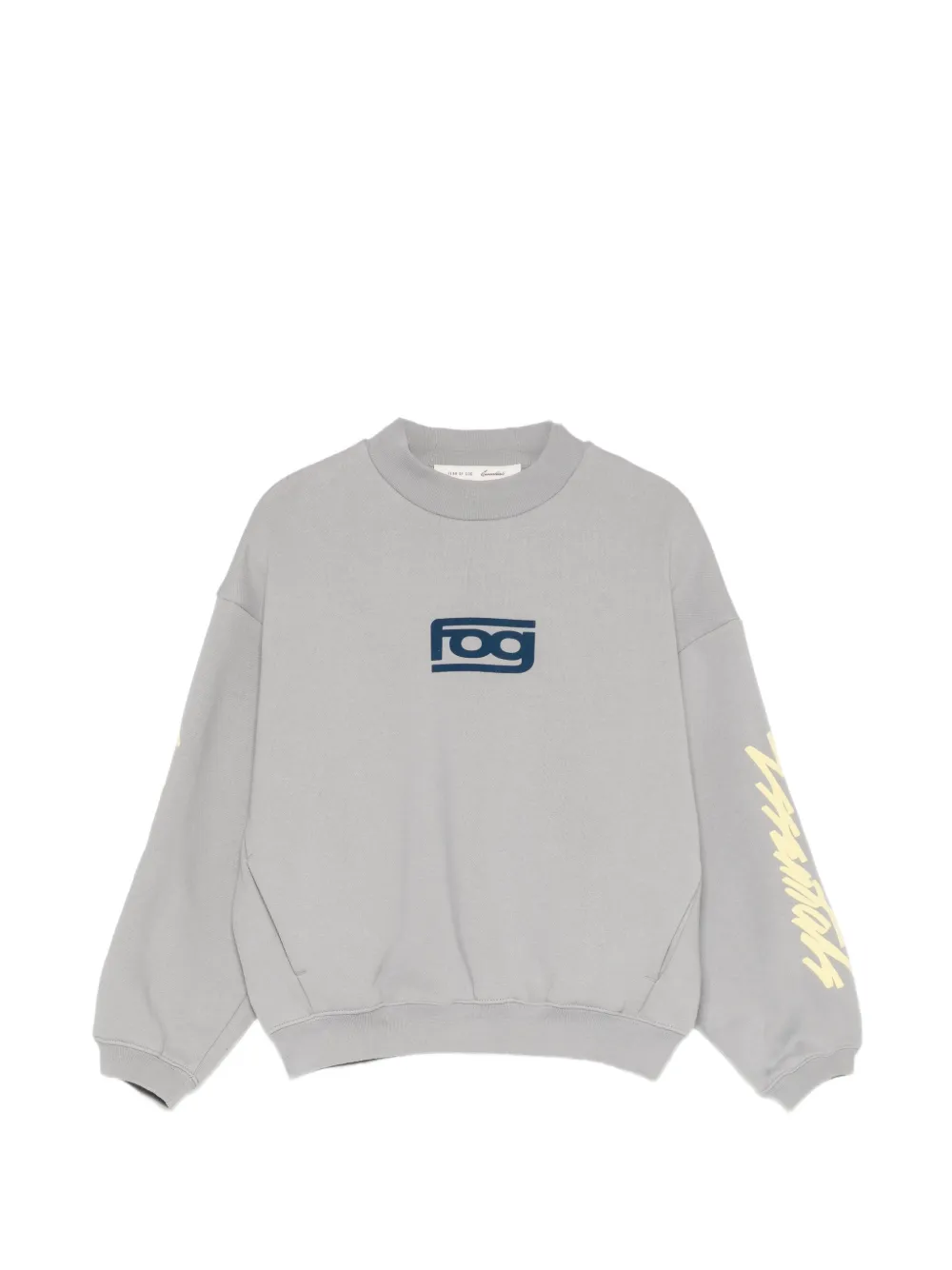 FEAR OF GOD ESSENTIALS KIDS logo-print sweater - Grigio