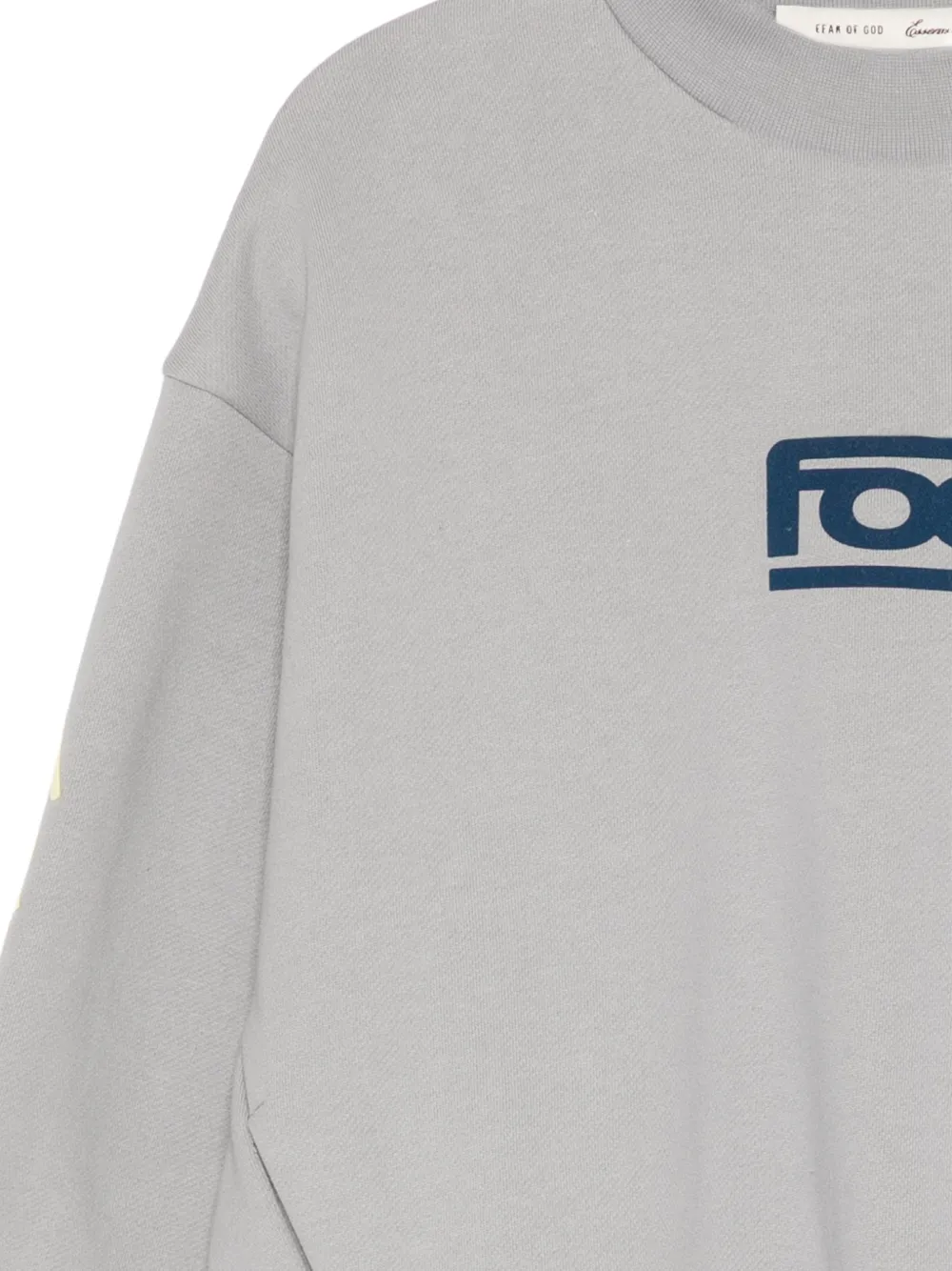 FEAR OF GOD ESSENTIALS KIDS logo-print sweater Grijs