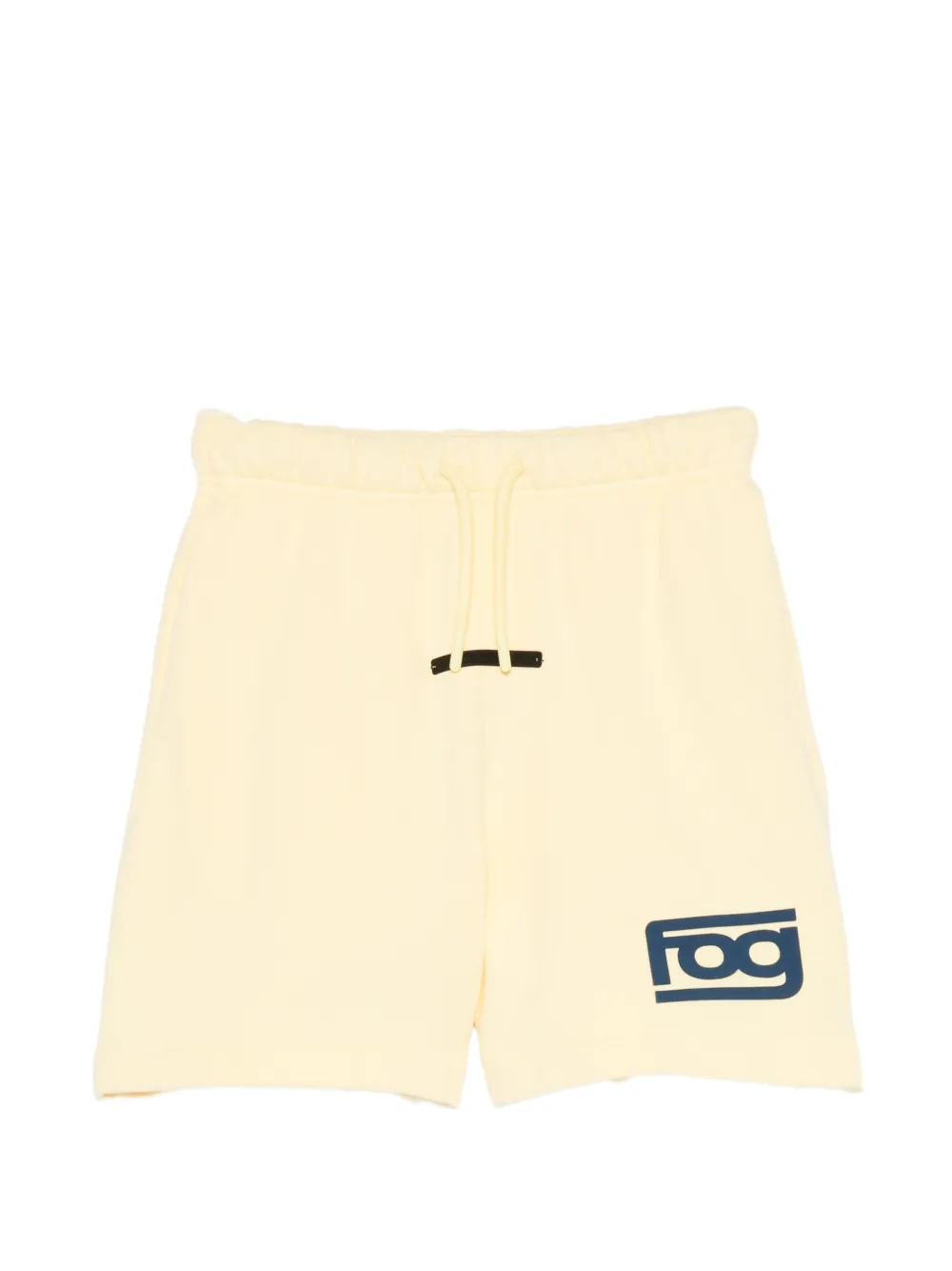 FEAR OF GOD ESSENTIALS KIDS logo-patch shorts - Giallo
