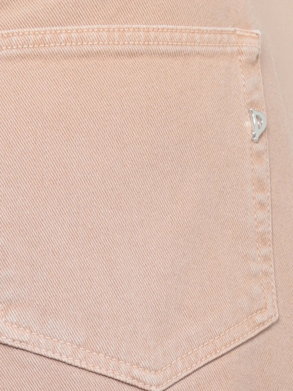 DONDUP wide-leg cotton trousers Beige