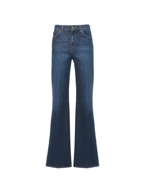DONDUP faded flared-leg jeans