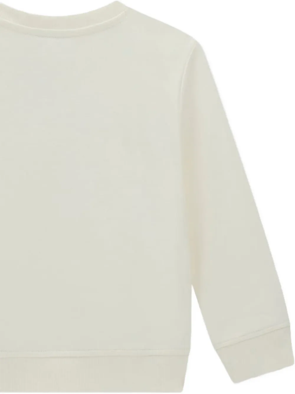 guess kids bear-print sweatshirt Beige