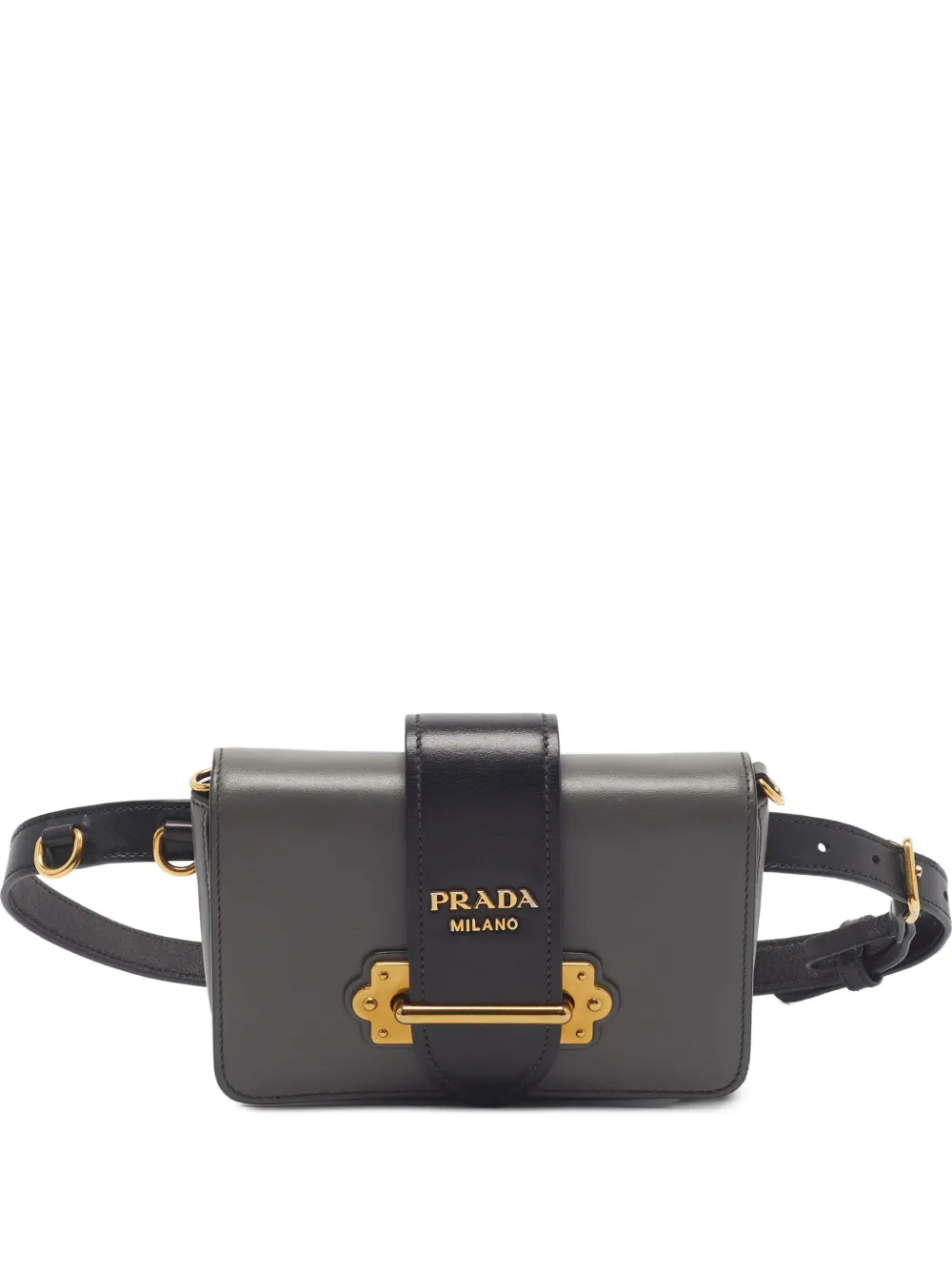 Prada Pre-Owned Cahier leather belt bag - Grey