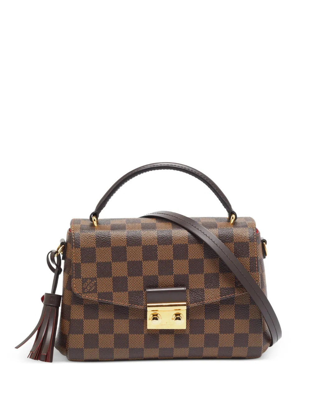 Louis Vuitton Pre-Owned small Croisette Damier Ebene tote bag - Marrone