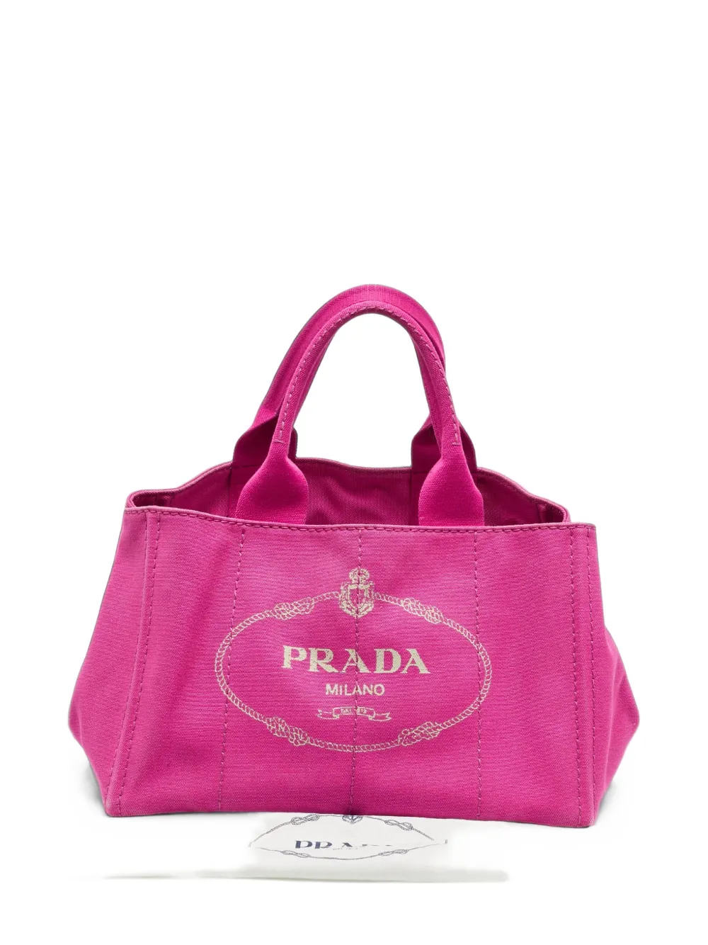 Prada Pre-Owned Canapa tote bag - Rosa