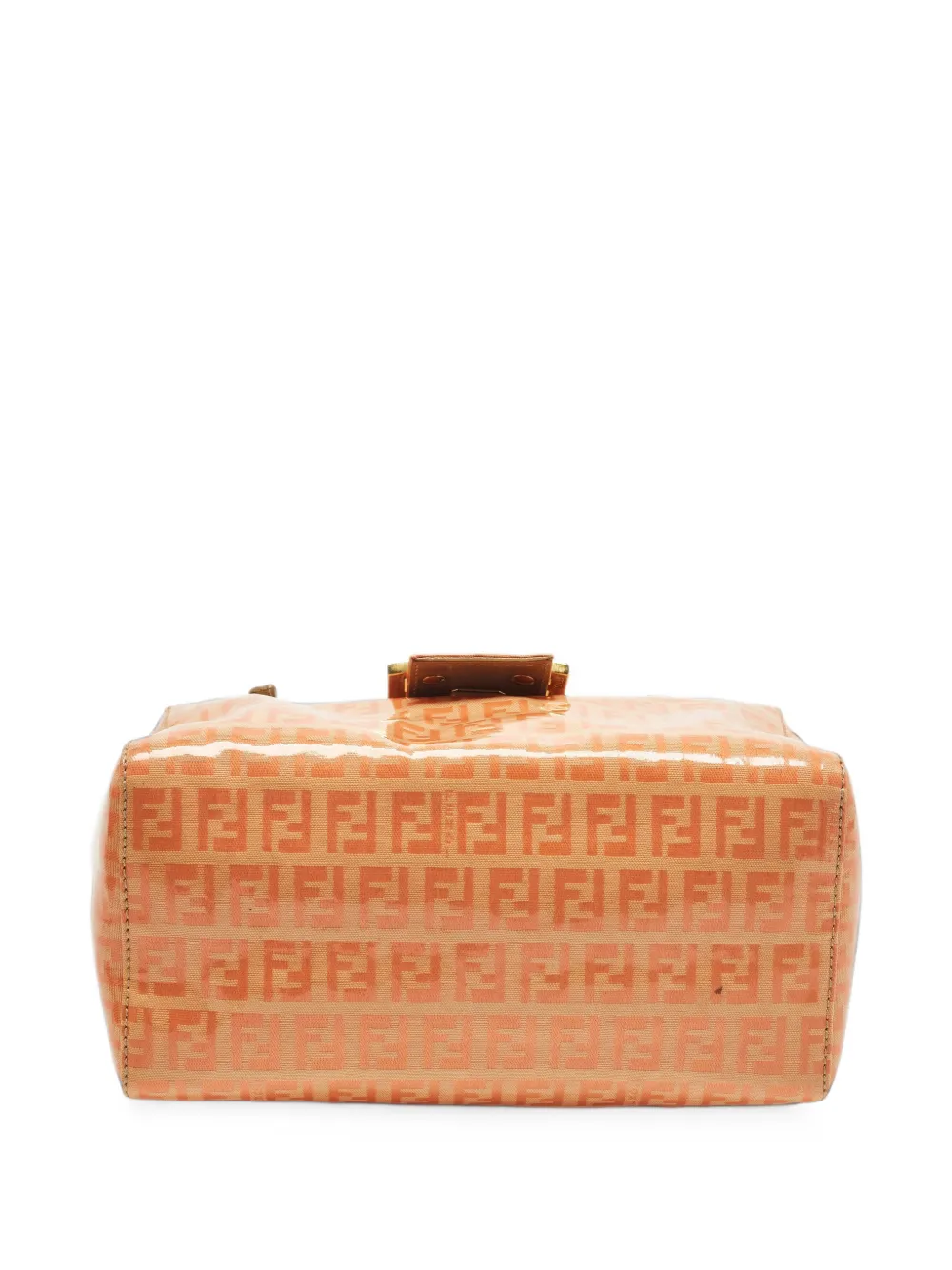 Fendi Pre-Owned Mamma Baguette Zucchino shopper Oranje