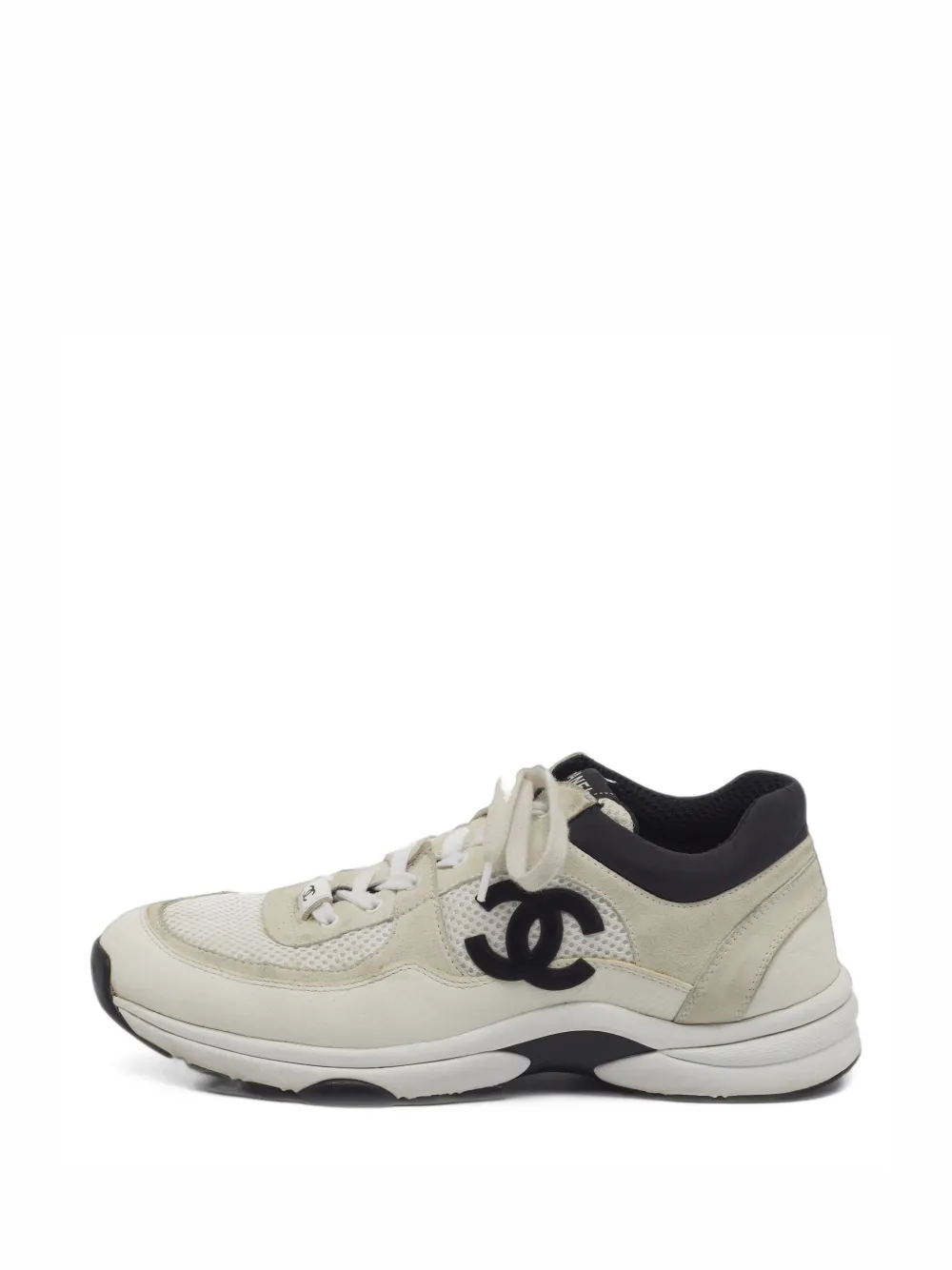 CHANEL Pre-Owned baskets CC en mesh - Tons neutres CHANEL Pre-Owned baskets CC en mesh - Tons neutres