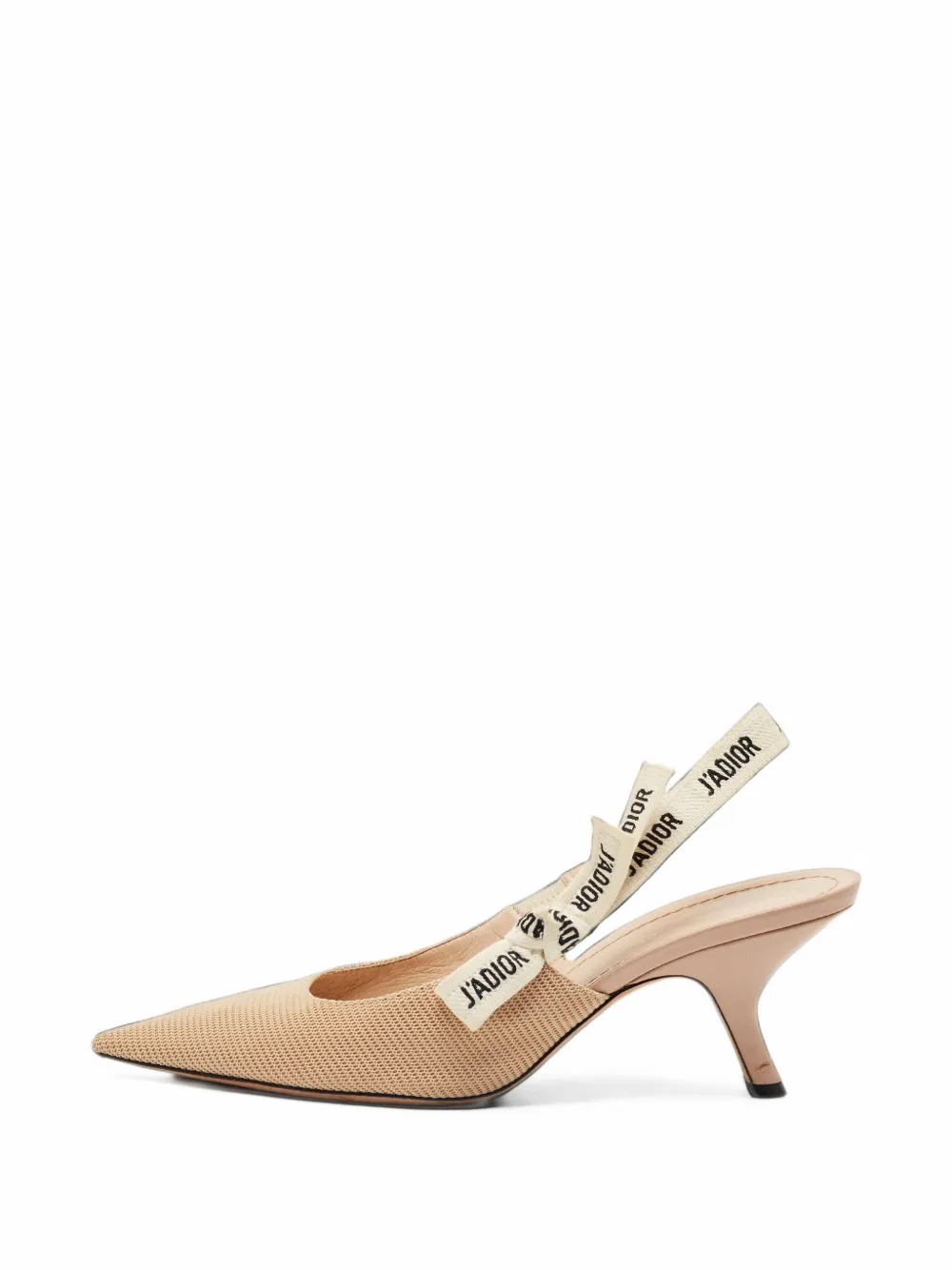 Pre-owned Dior J'a Slingback Pumps In Neutrals