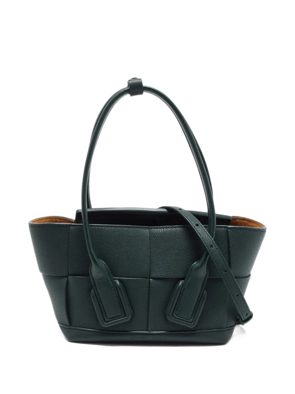 Bottega Veneta Pre-Owned Arco Intrecciato leather mini bag - Verde