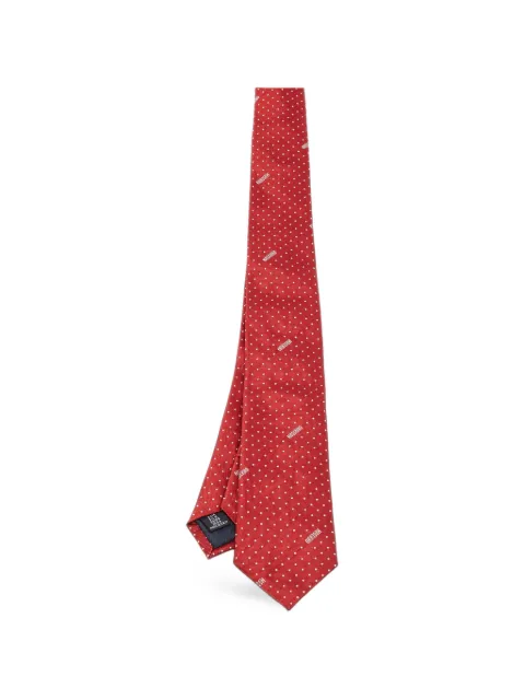 Moschino Pre-Owned silk pointed-tip tie