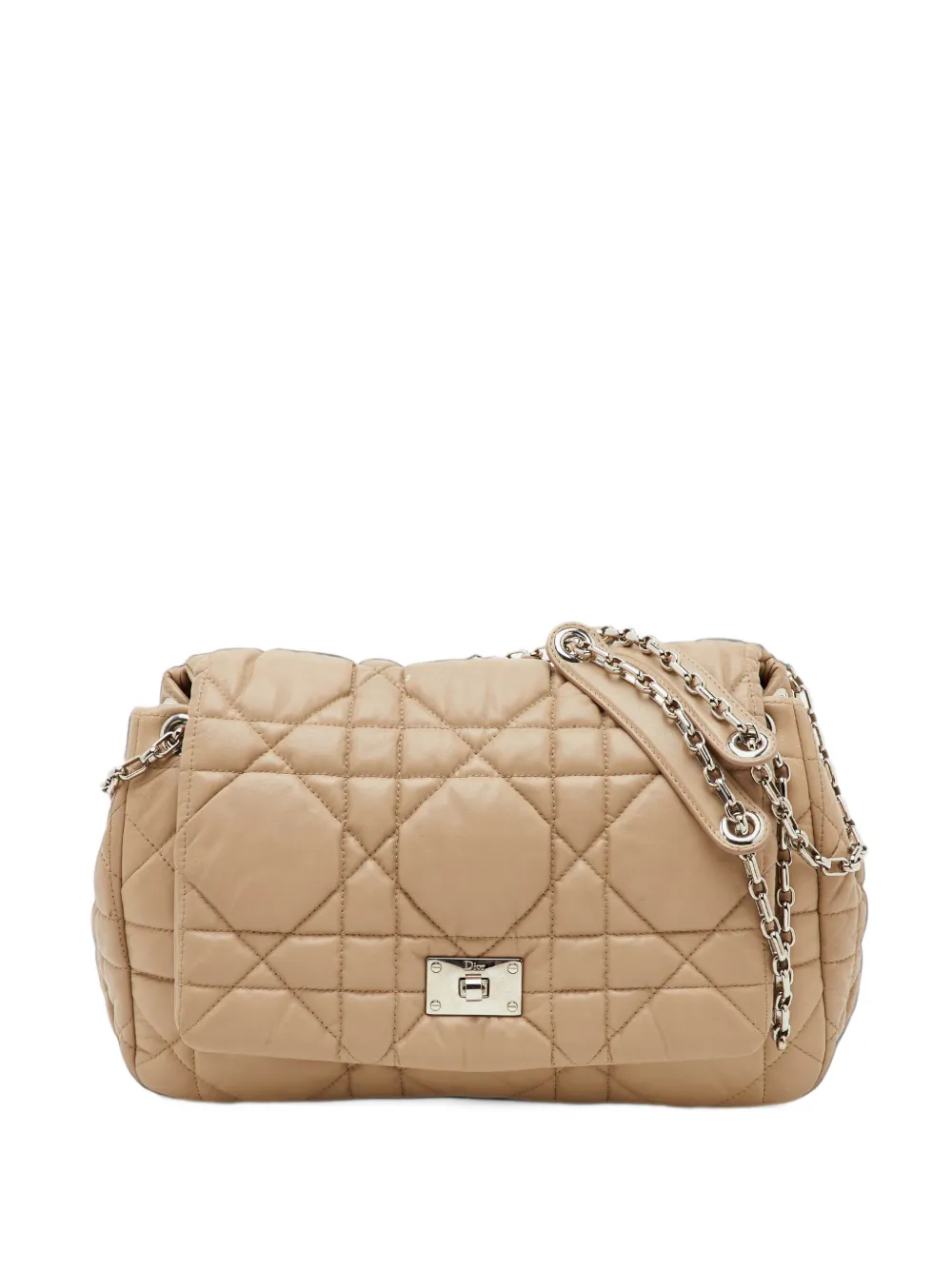 Christian Dior Pre-Owned 2012 Milly La Forêt Cannage shoulder bag - Neutrals