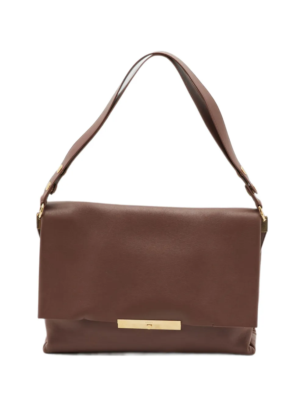 Celine Pre-Owned Blade flap shoulder bag - Brown