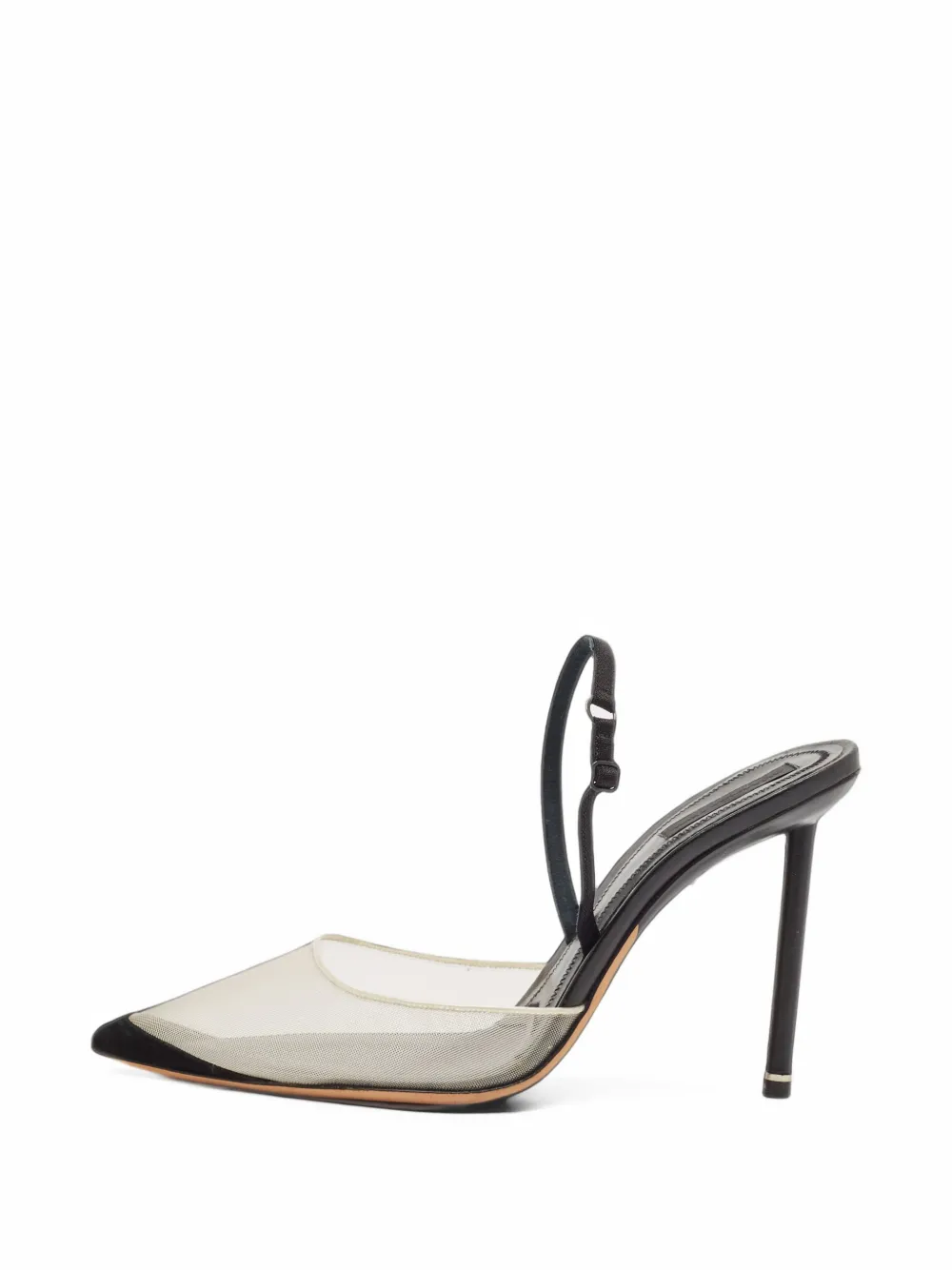 Pre-owned Alexander Wang Alix Mesh Pumps In Neutrals