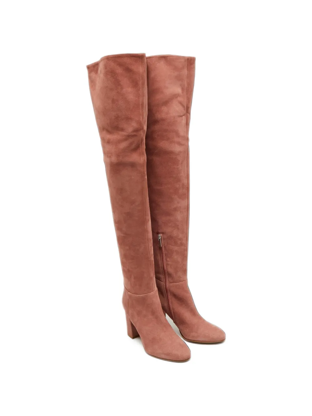 Le Silla knee-length suede boots - Pink