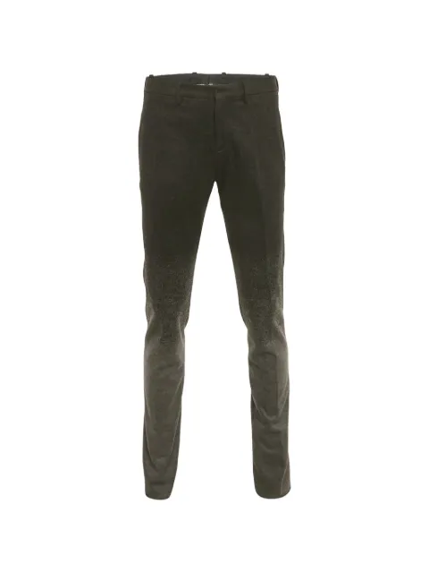 Neil Barrett ombre skinny fit trousers