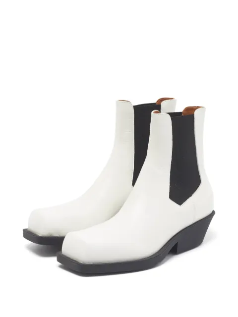 Marni Pre-Owned botas Chelsea con puntera cuadrada