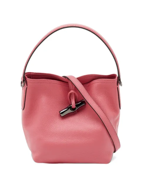 Longchamp XS Le Roseau toggle-clasp bucket bag