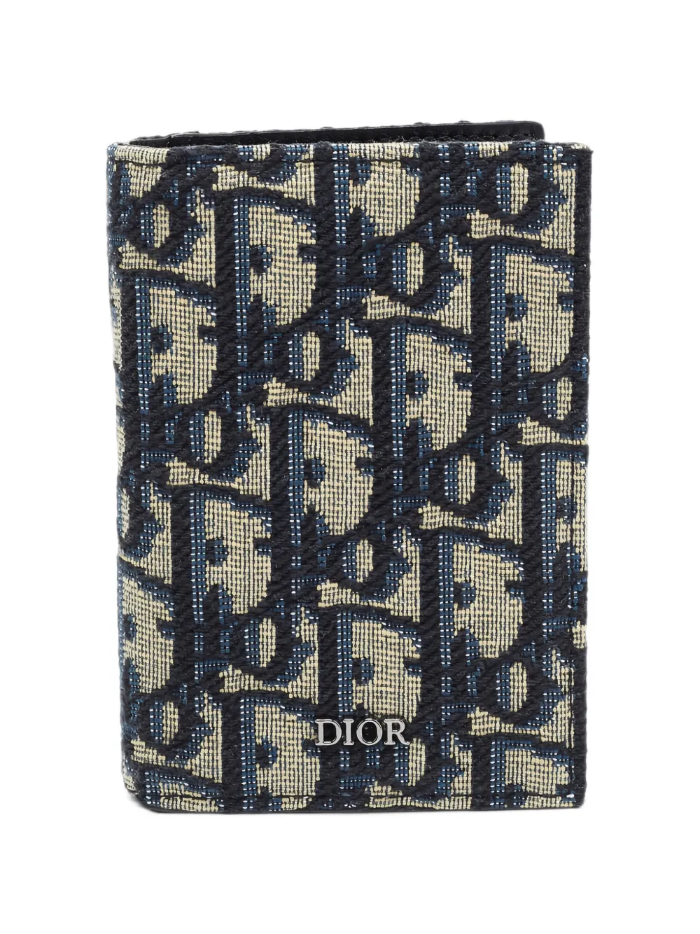 Christian Dior Pre-Owned Oblique bifold card holder - Neutrals