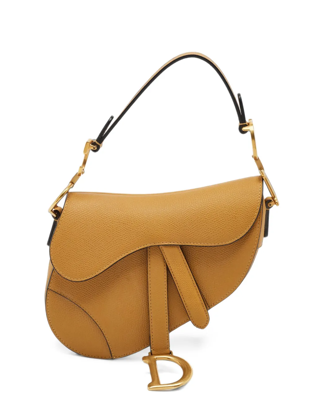 Christian Dior Pre-Owned mini Saddle shoulder bag - Giallo