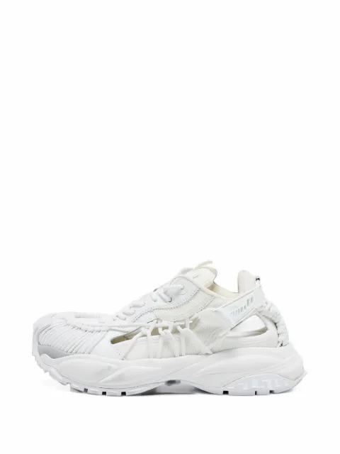 Versace Pre-Owned Mercury mesh-panel sneakers