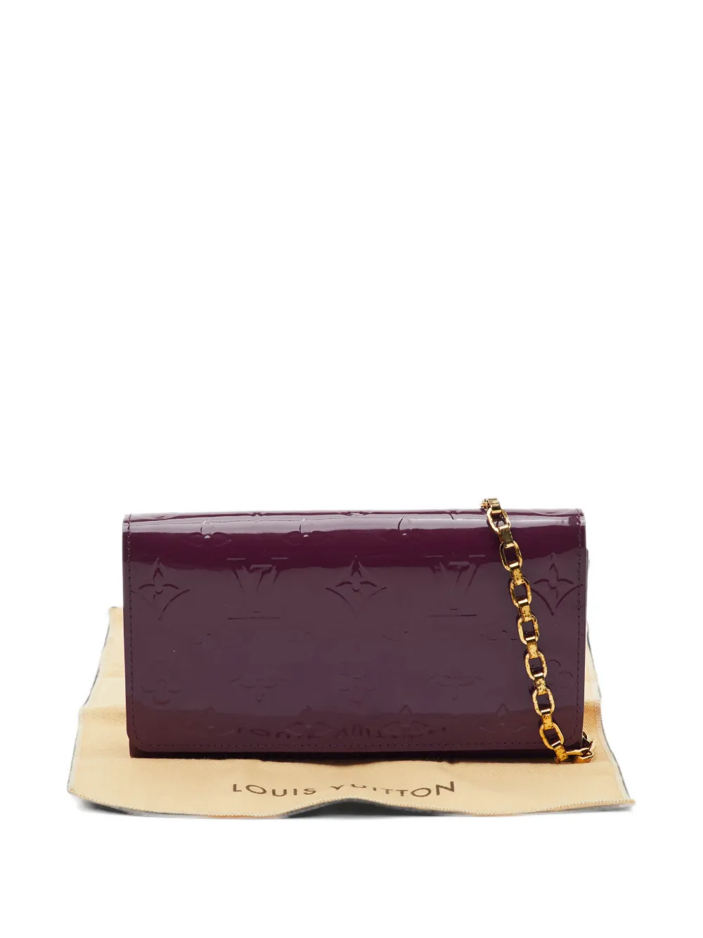Louis Vuitton Pre-Owned 2014 Sarah Amethyste Monogram clutch bag - Viola