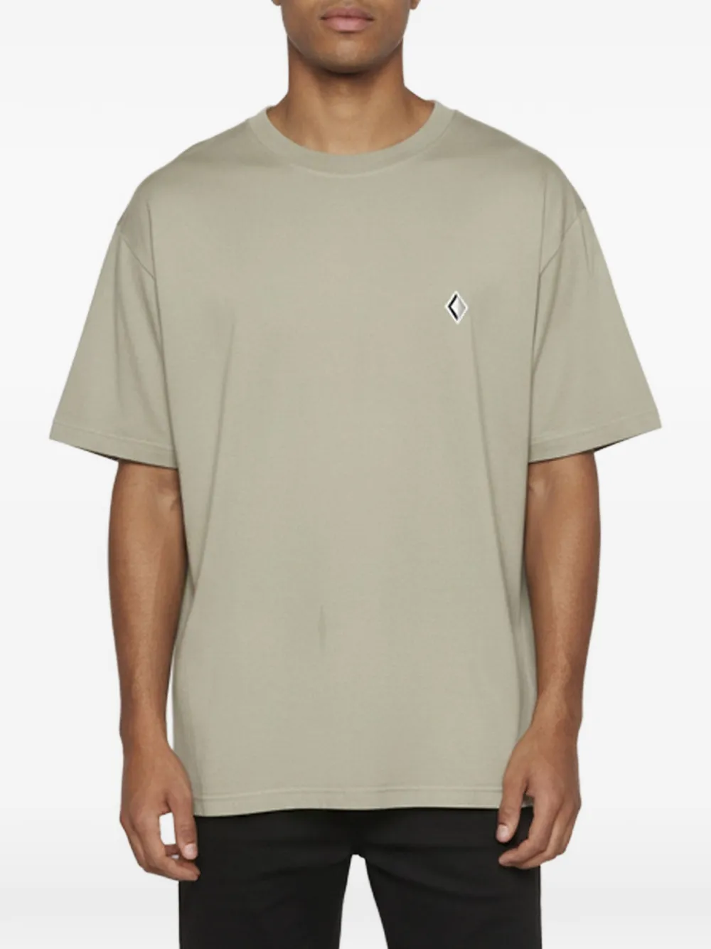 Christian Dior Pre-Owned diamond-logo cotton T-shirt - Green