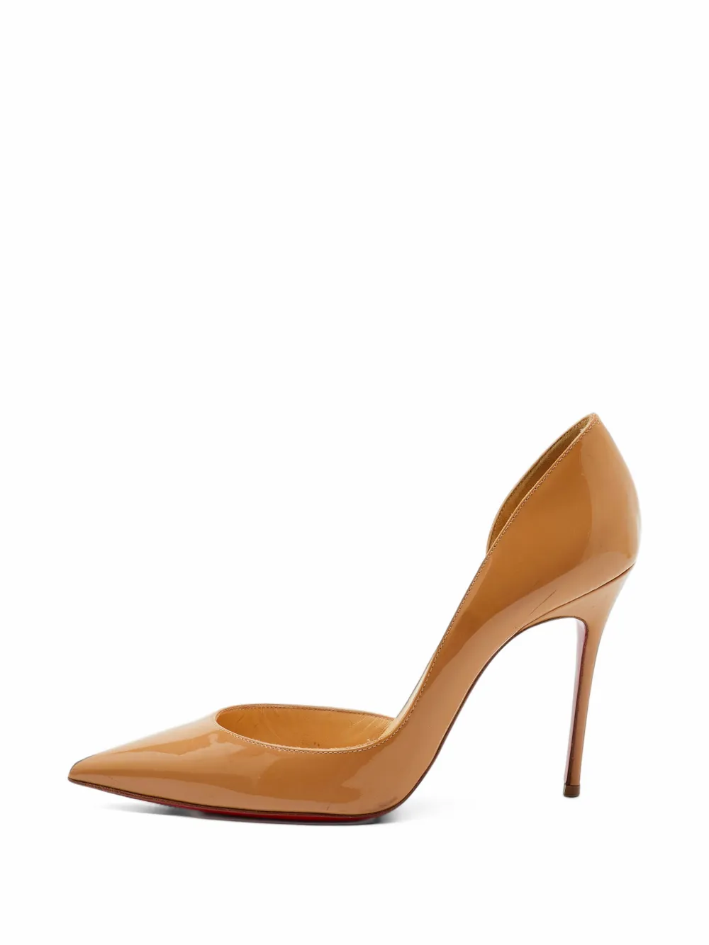 Christian Louboutin Pre-Owned Iriza d'Orsay pumps - Nude