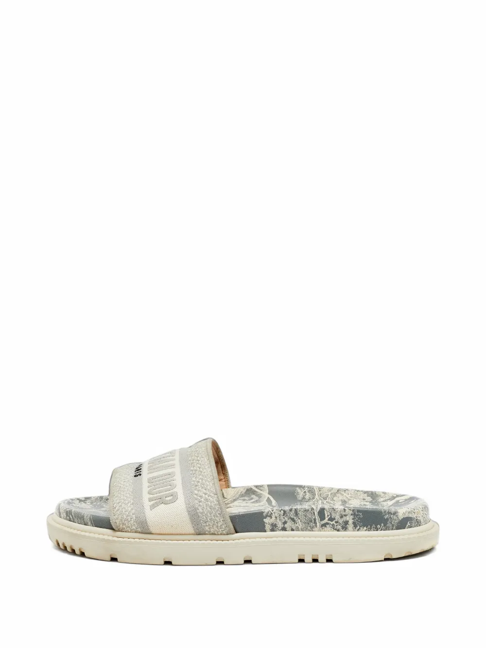 Christian Dior Pre-Owned logo-embellishment sandals - Toni neutri