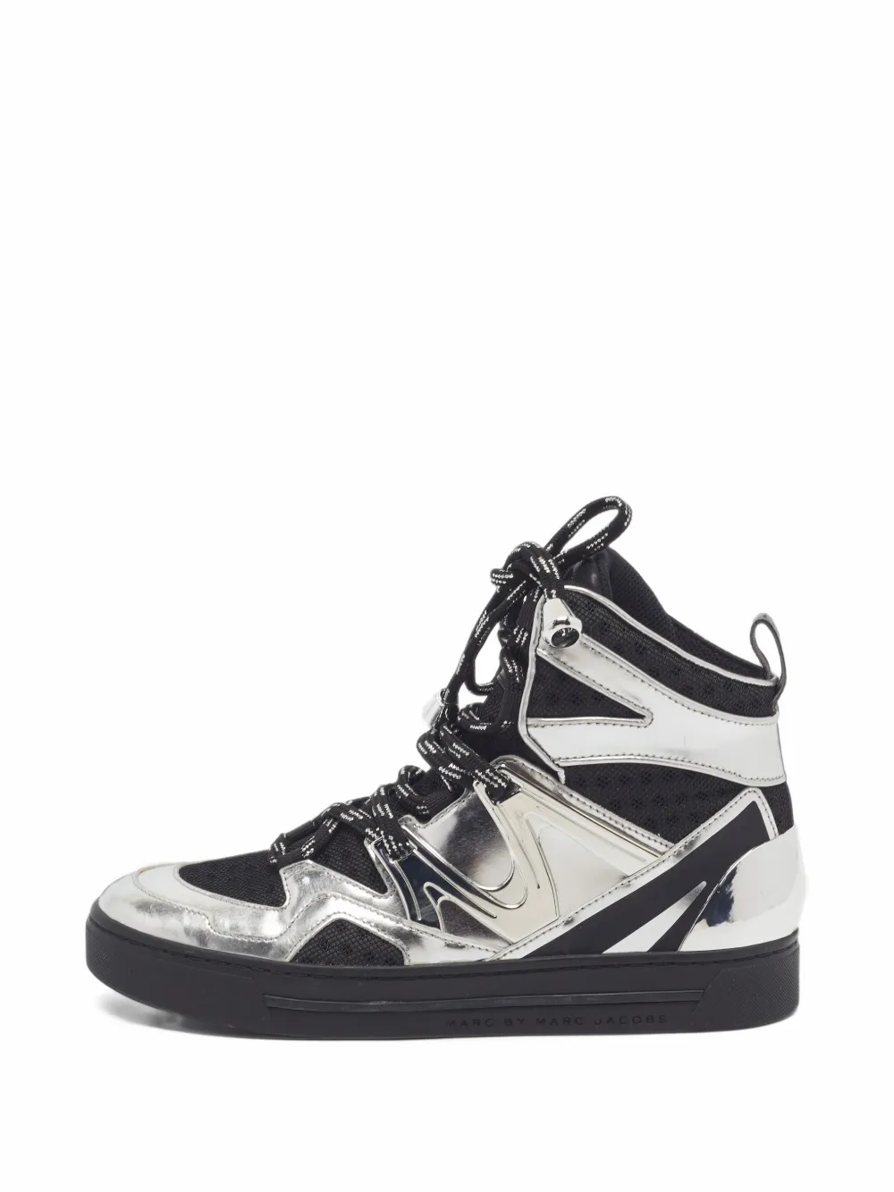 Marc By Marc Jacobs Ninja Wave high-top sneakers - Argento